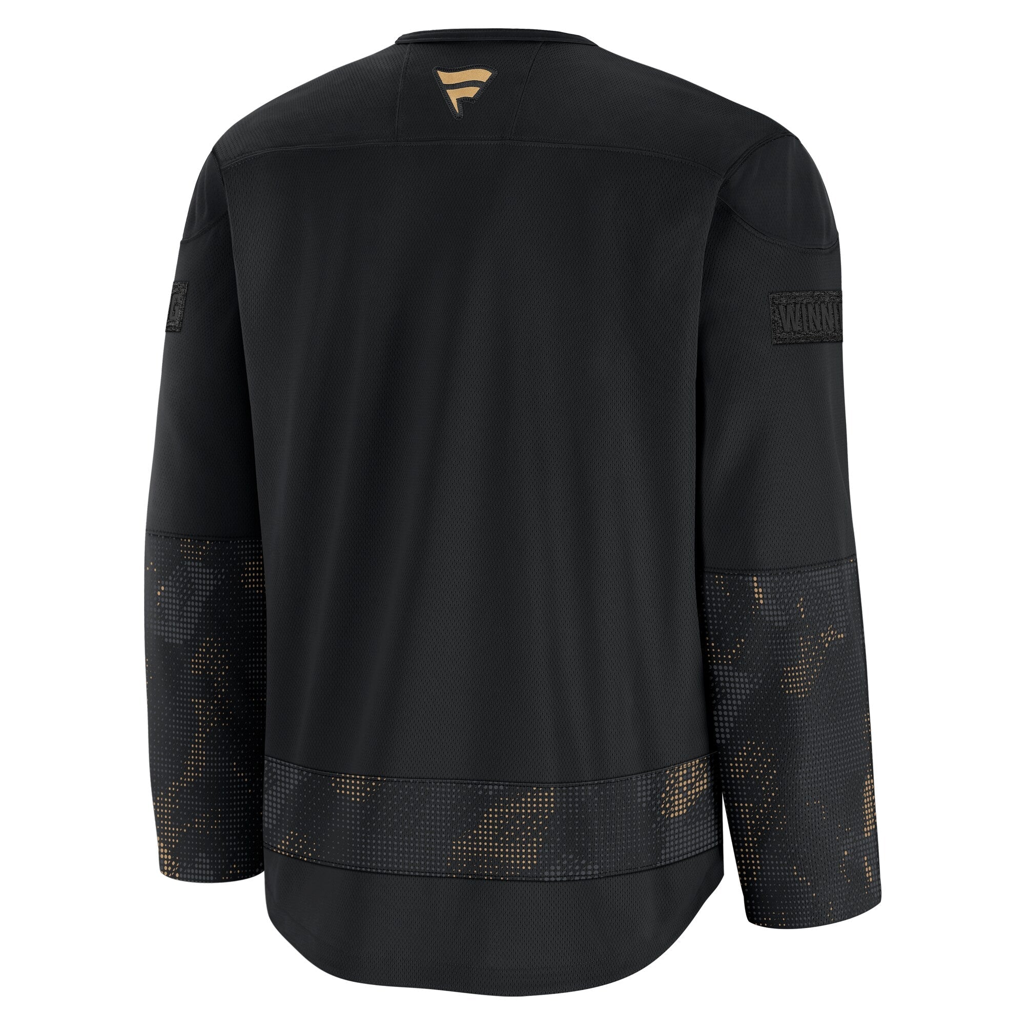 Winnipeg Jets Fanatics Black 2024 Military Appreciation Practice Jersey