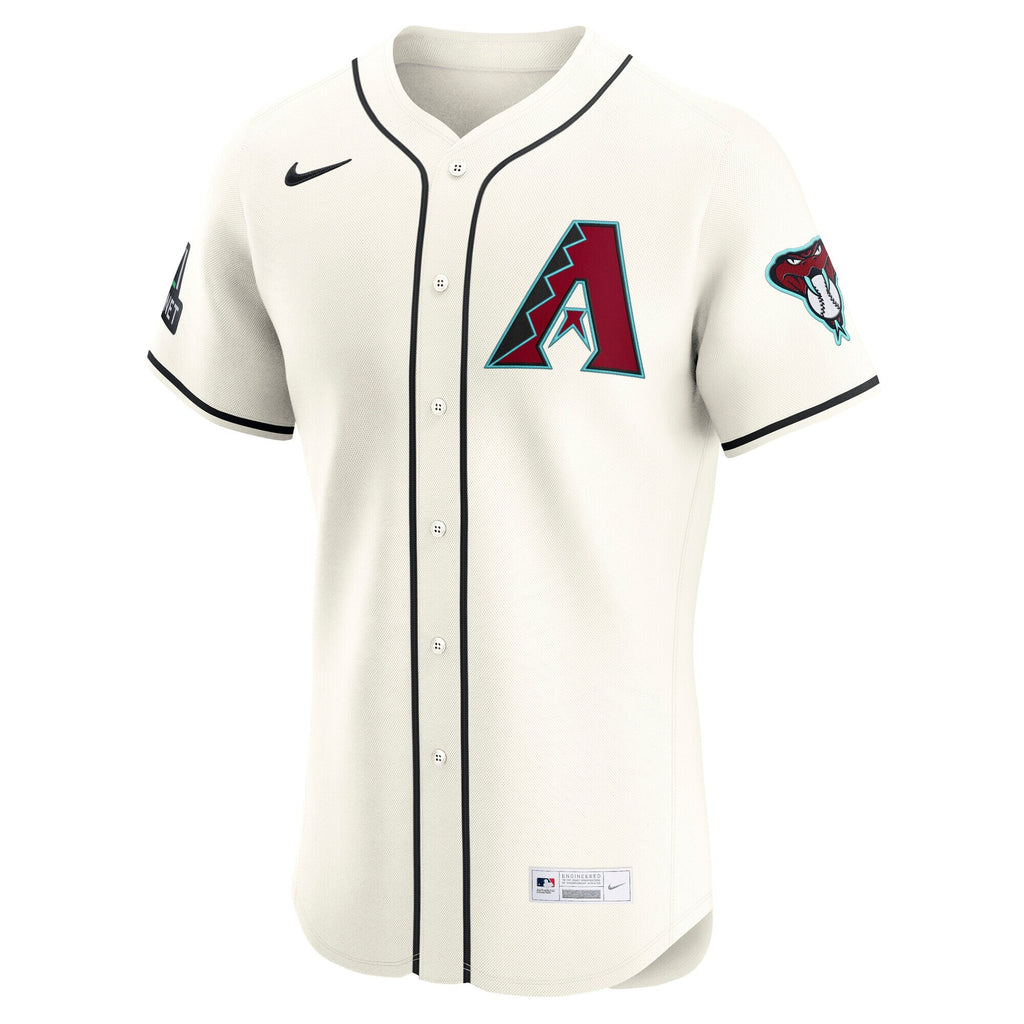 Arizona Diamondbacks Nike Cream Home Elite Jersey