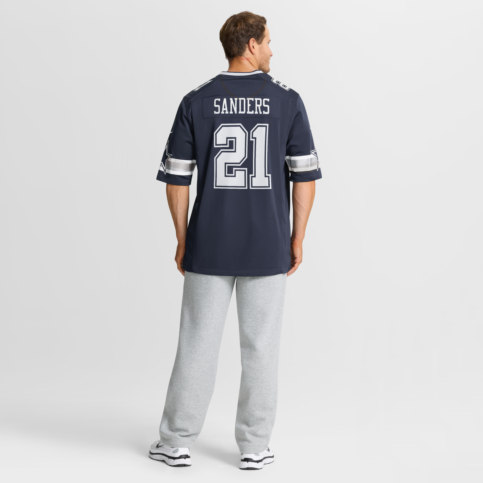 Dallas Cowboys Deion Sanders Nike Navy Team Retired Player Game Jersey