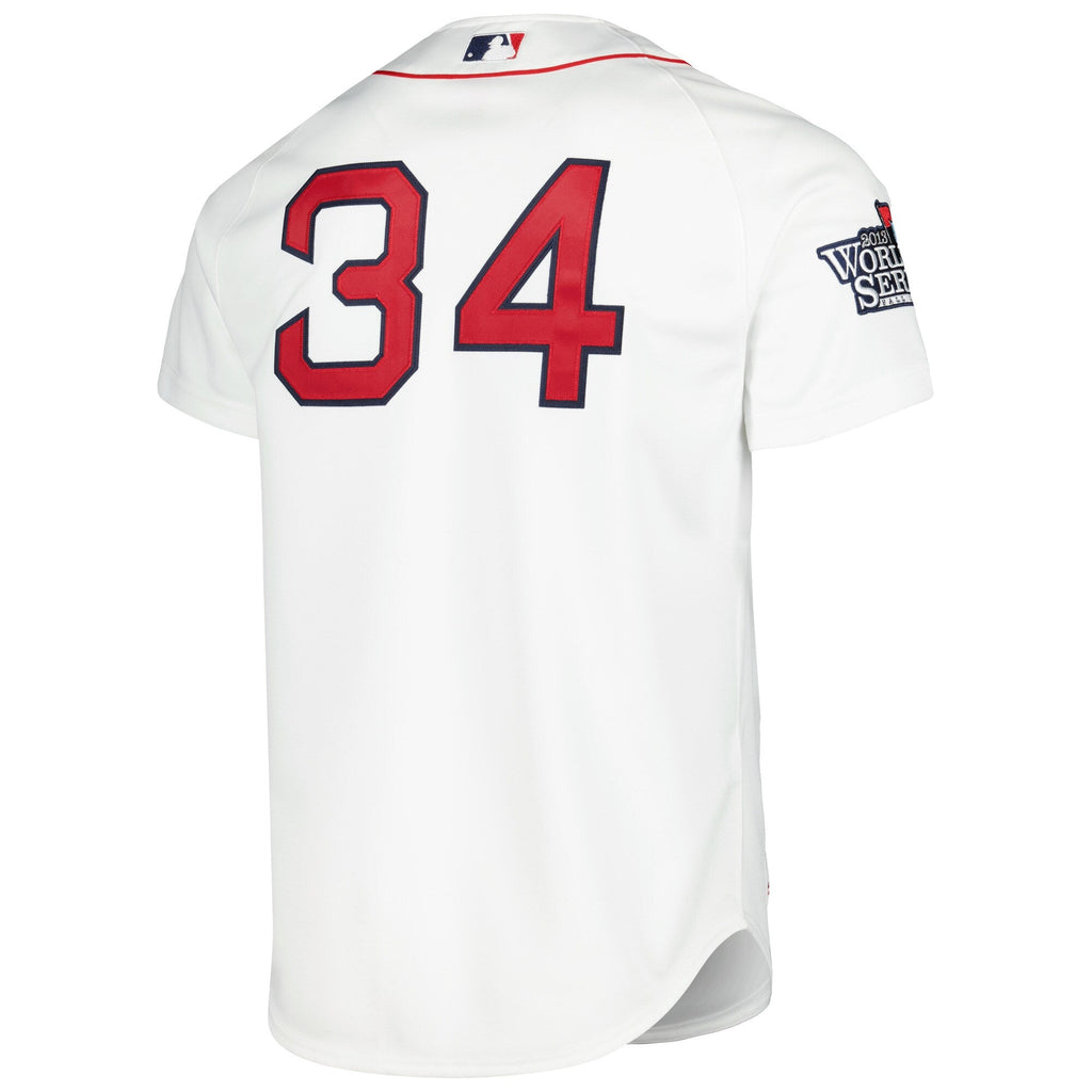 Boston Red Sox David Ortiz Mitchell & Ness White Cooperstown Collection Authentic Jersey