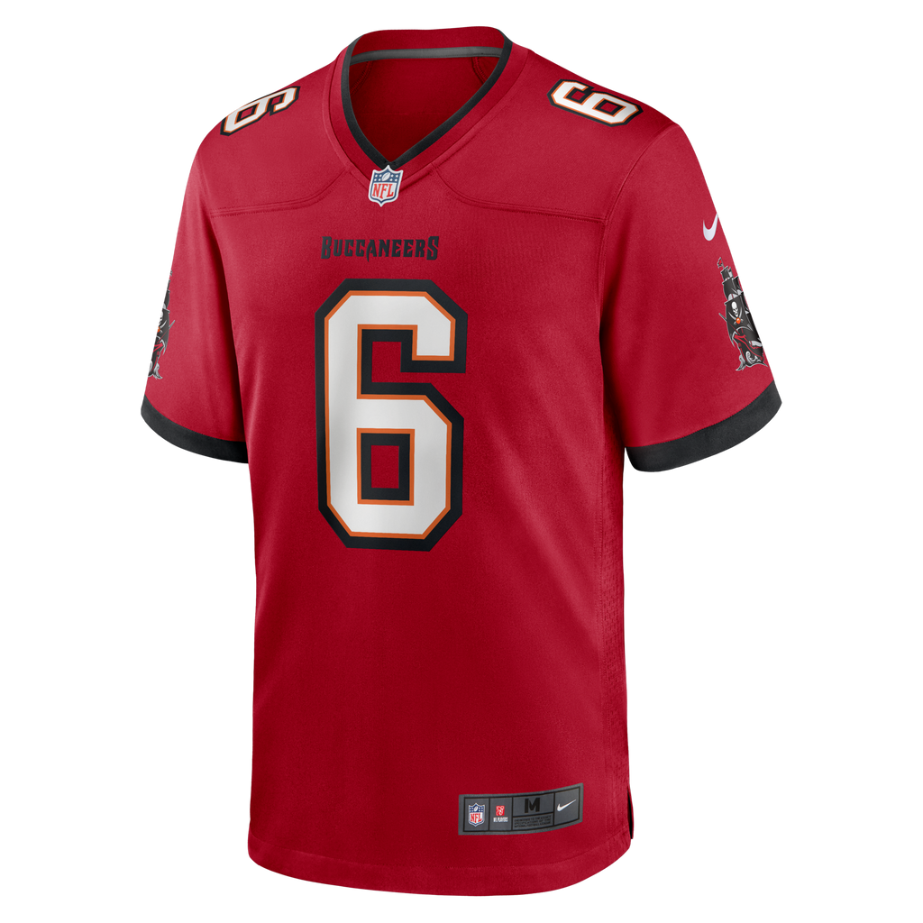Tampa Bay Buccaneers Baker Mayfield Nike Red Team Game Jersey