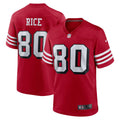 San Francisco 49ers Jerry Rice Nike Scarlet Retired Player Alternate Game Jersey
