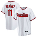 Cleveland Guardians José Ramírez Nike White Home Replica Jersey