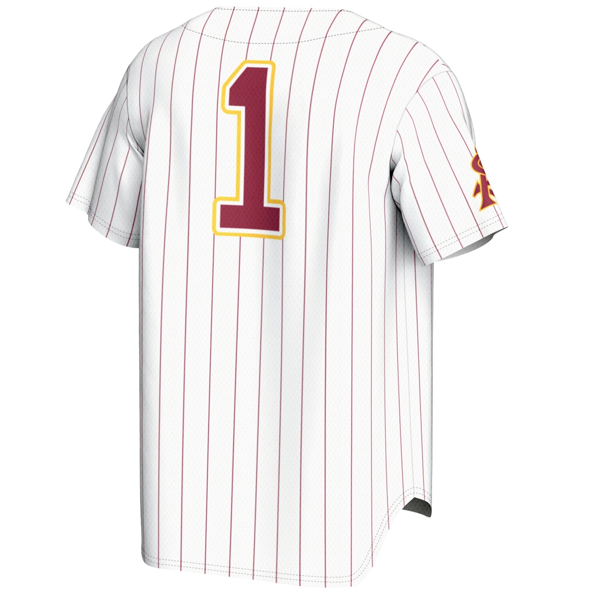 GameDay Greats #1 White Arizona State Sun Devils Lightweight Baseball Jersey