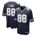 Dallas Cowboys CeeDee Lamb Nike Navy Game Jersey