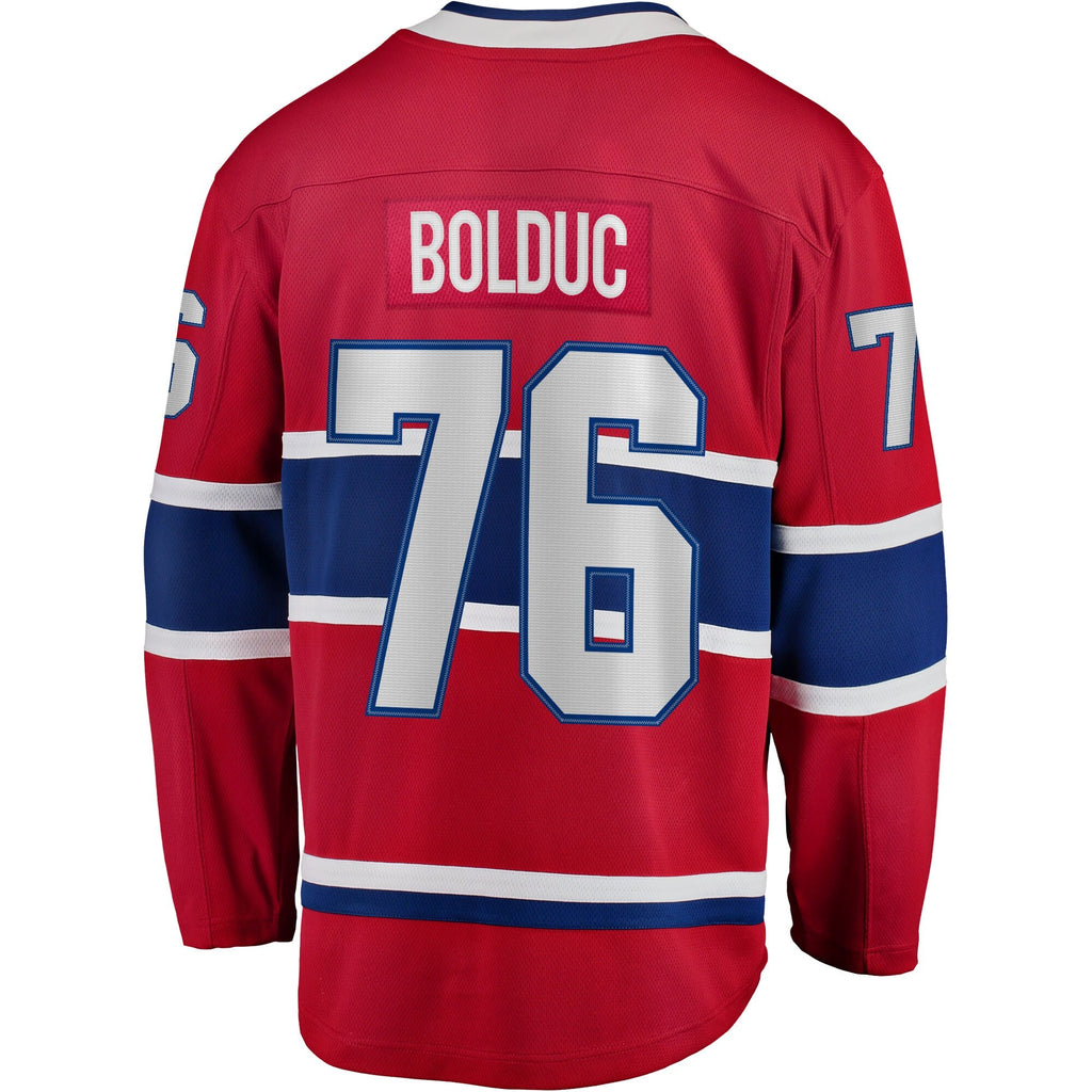 Montreal Canadiens Zack Bolduc Fanatics Red Home Breakaway Jersey