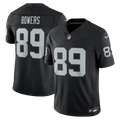 Las Vegas Raiders Brock Bowers Nike Black Team Vapor F.U.S.E. Stitched Limited Jersey