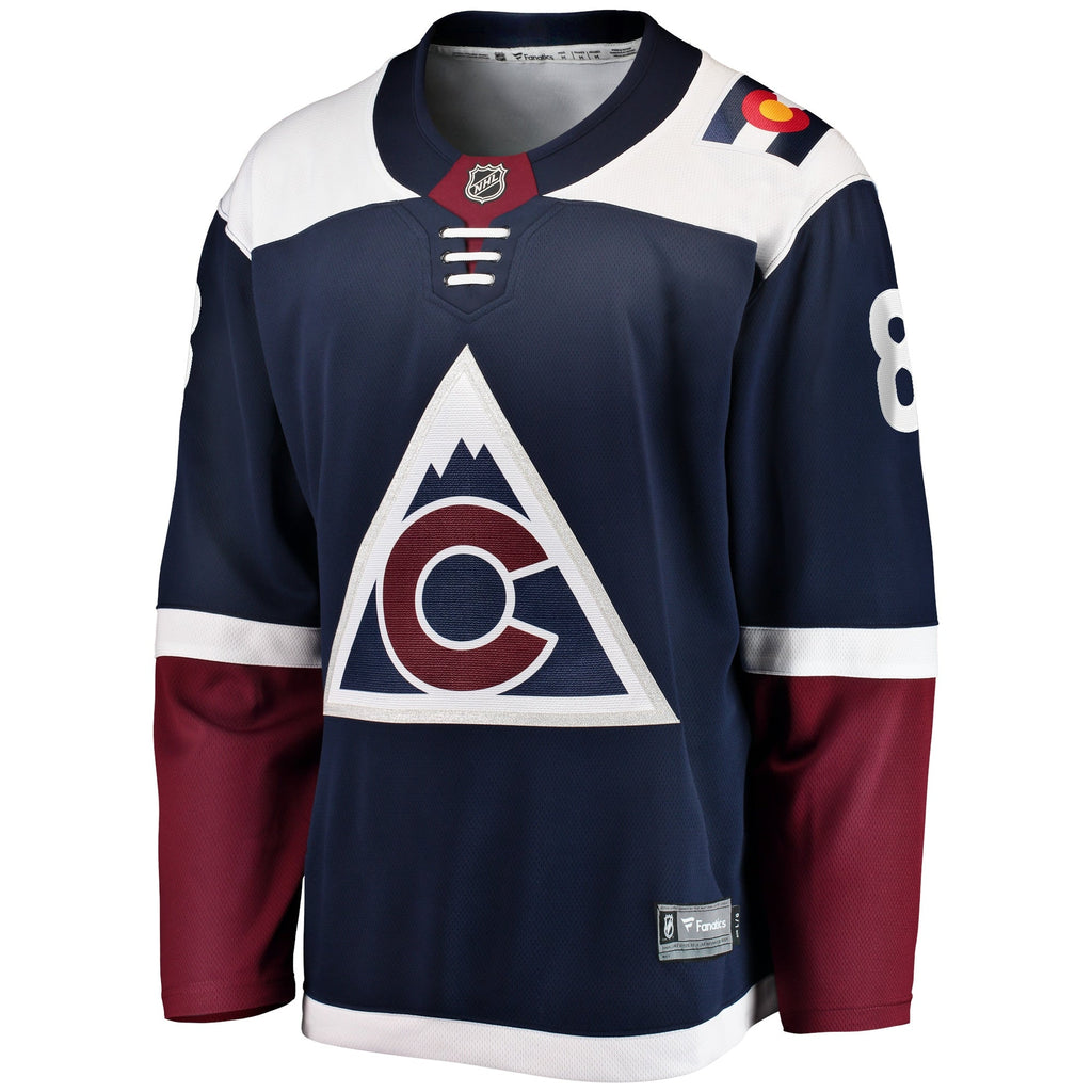 Colorado Avalanche Cale Makar Fanatics Navy Breakaway Jersey