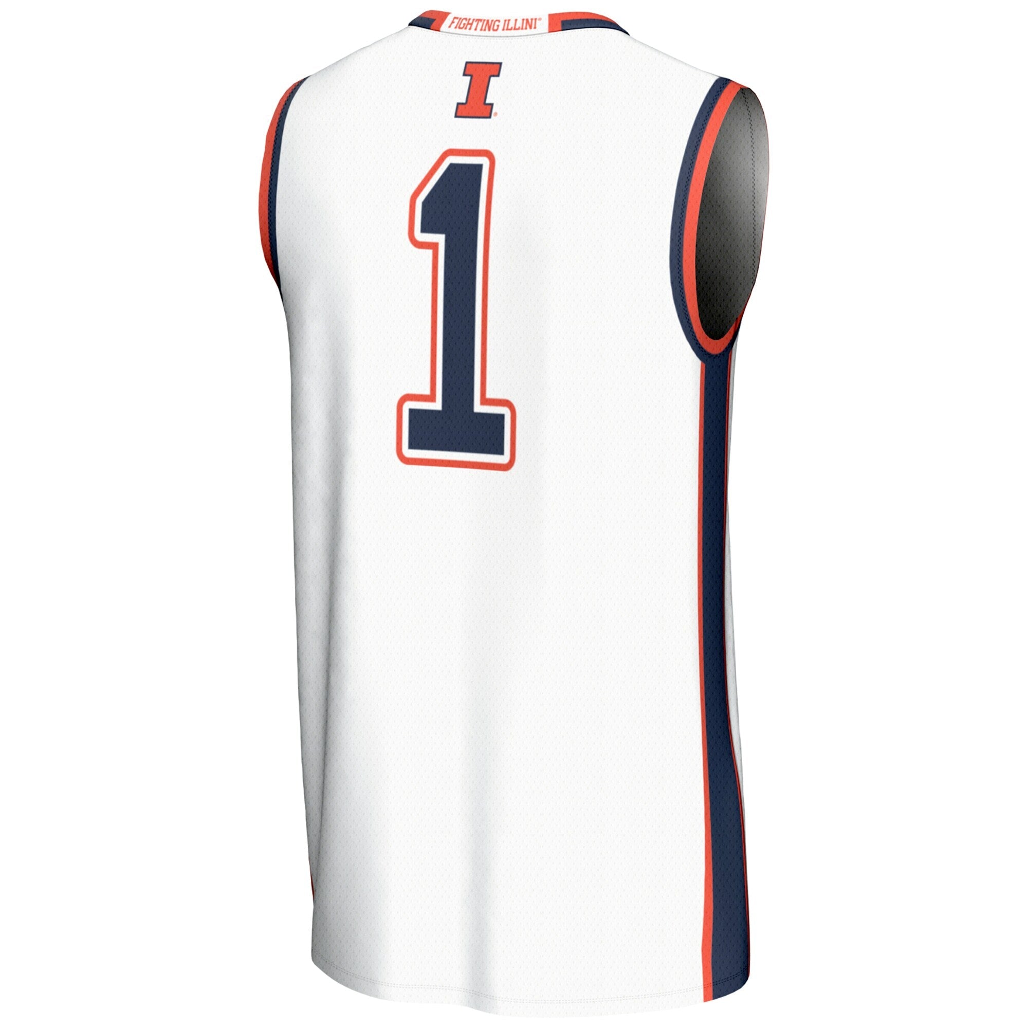 GameDay Greats #1 White Illinois Fighting Illini Lightweight Basketball Jersey