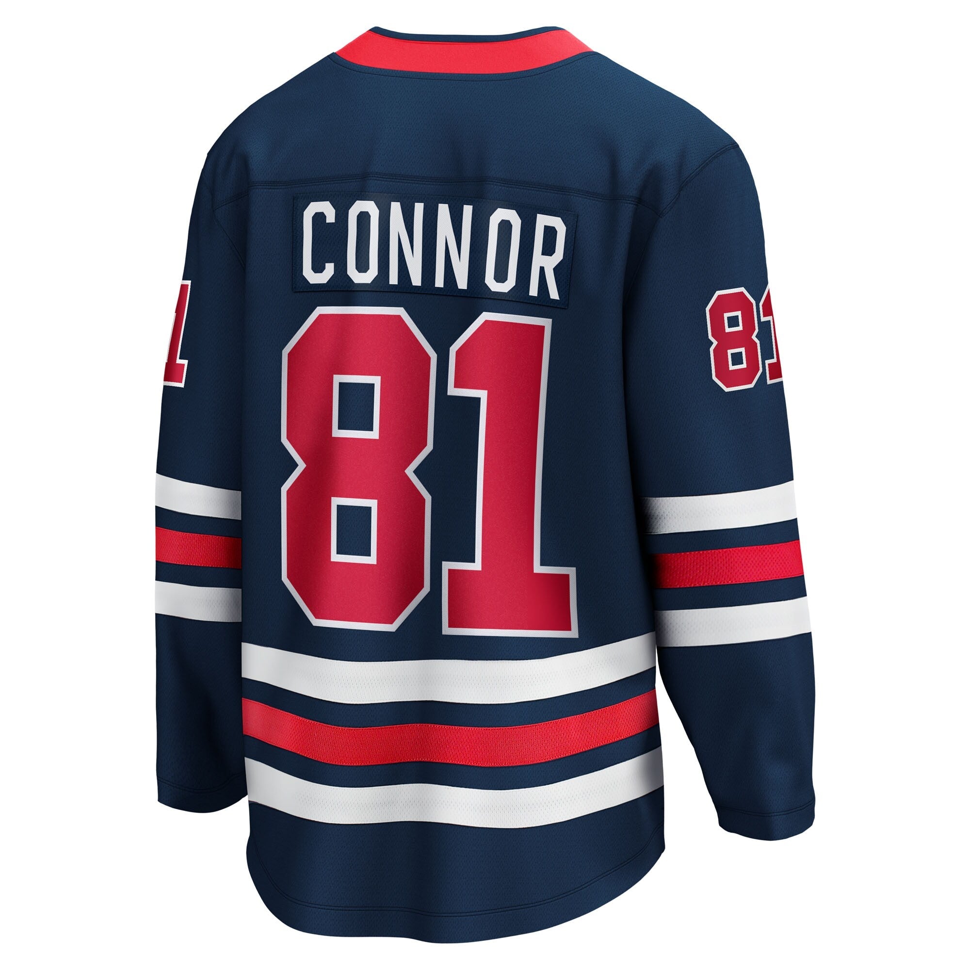 Winnipeg Jets Kyle Connor Fanatics Navy Alternate Breakaway Jersey