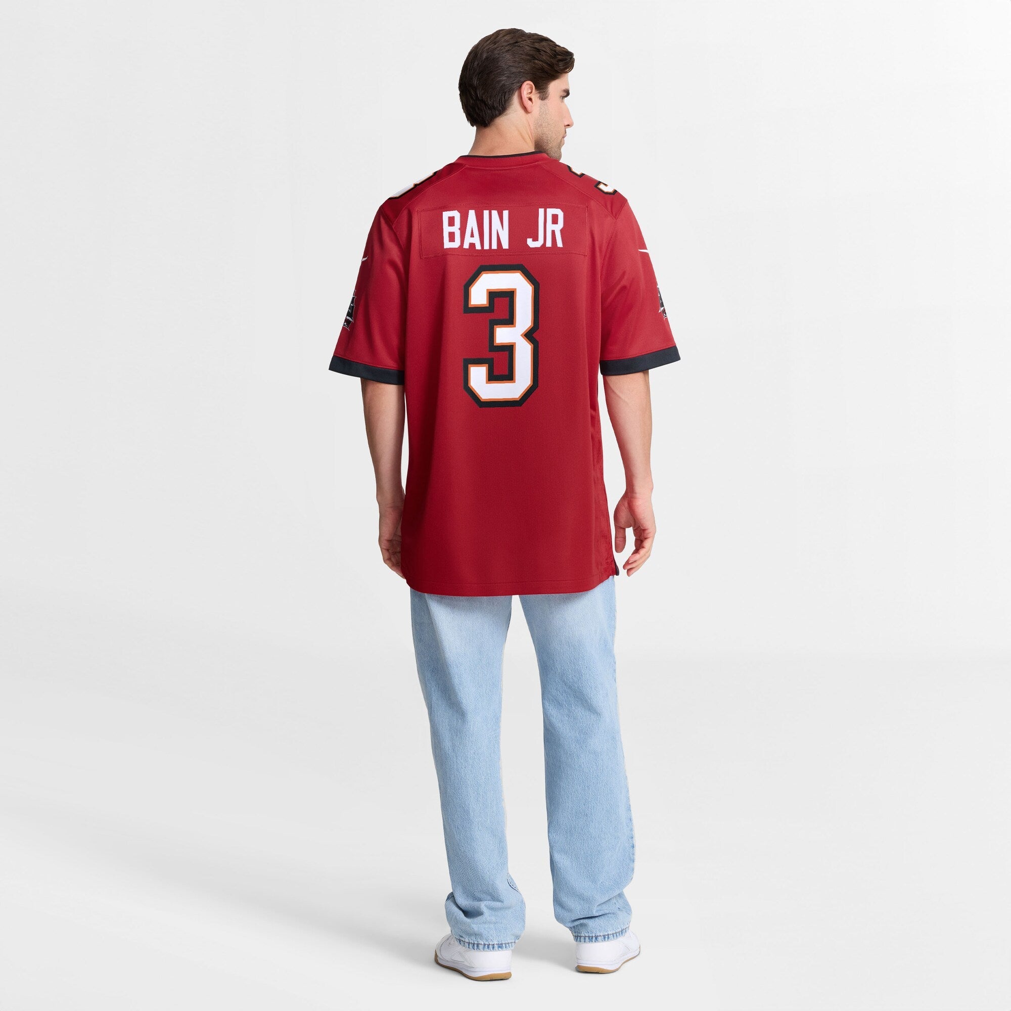 Tampa Bay Buccaneers Rueben Bain Jr. Nike Red 2026 NFL Draft First Round Pick No. 15 Team Game Jersey