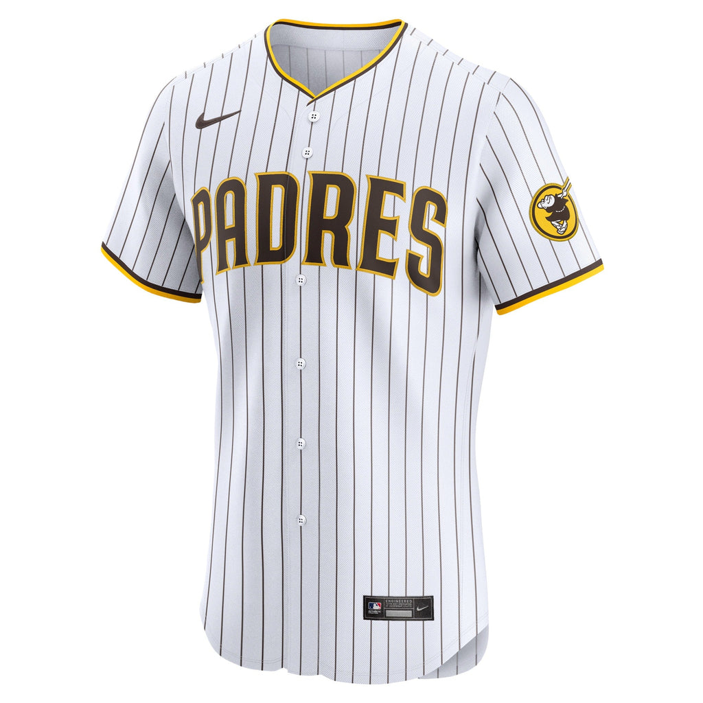 San Diego Padres Nike White Home Elite Jersey