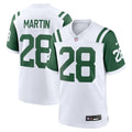 New York Jets Curtis Martin Nike White Retired Player Alternate Game Jersey