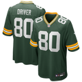 Green Bay Packers Donald Driver Nike Green Game Retired Player Jersey