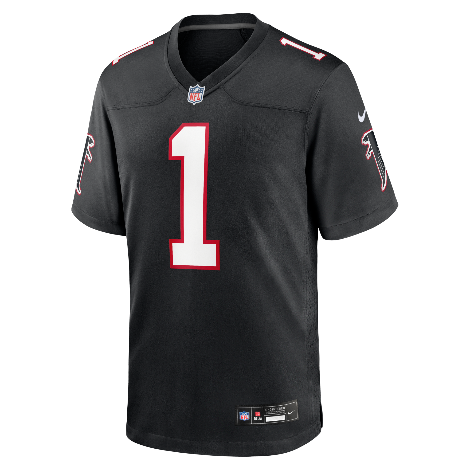 Atlanta Falcons Tua Tagovailoa Nike Black Alternate Game Jersey