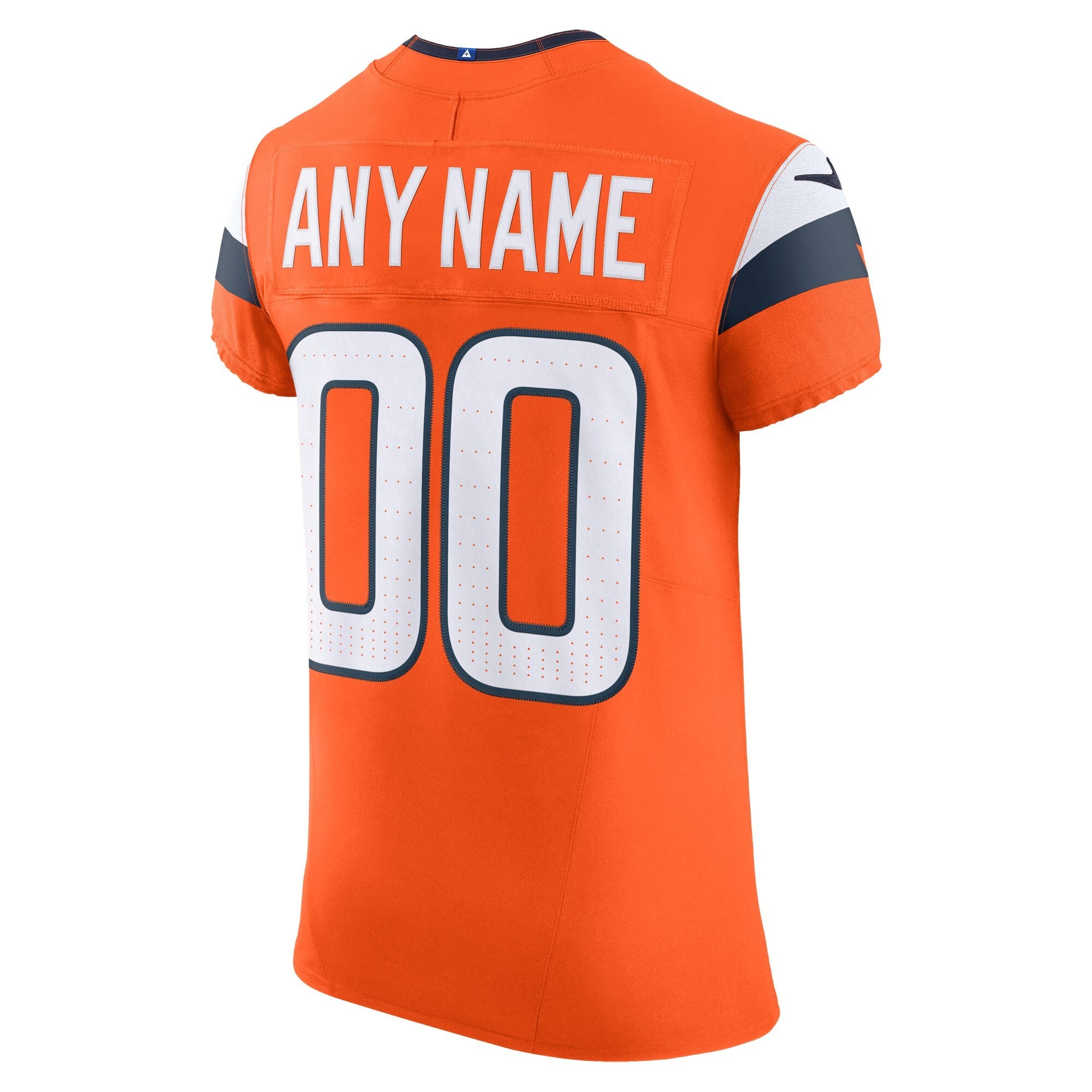 Denver Broncos Nike Orange Team Vapor F.U.S.E. Elite Custom Jersey