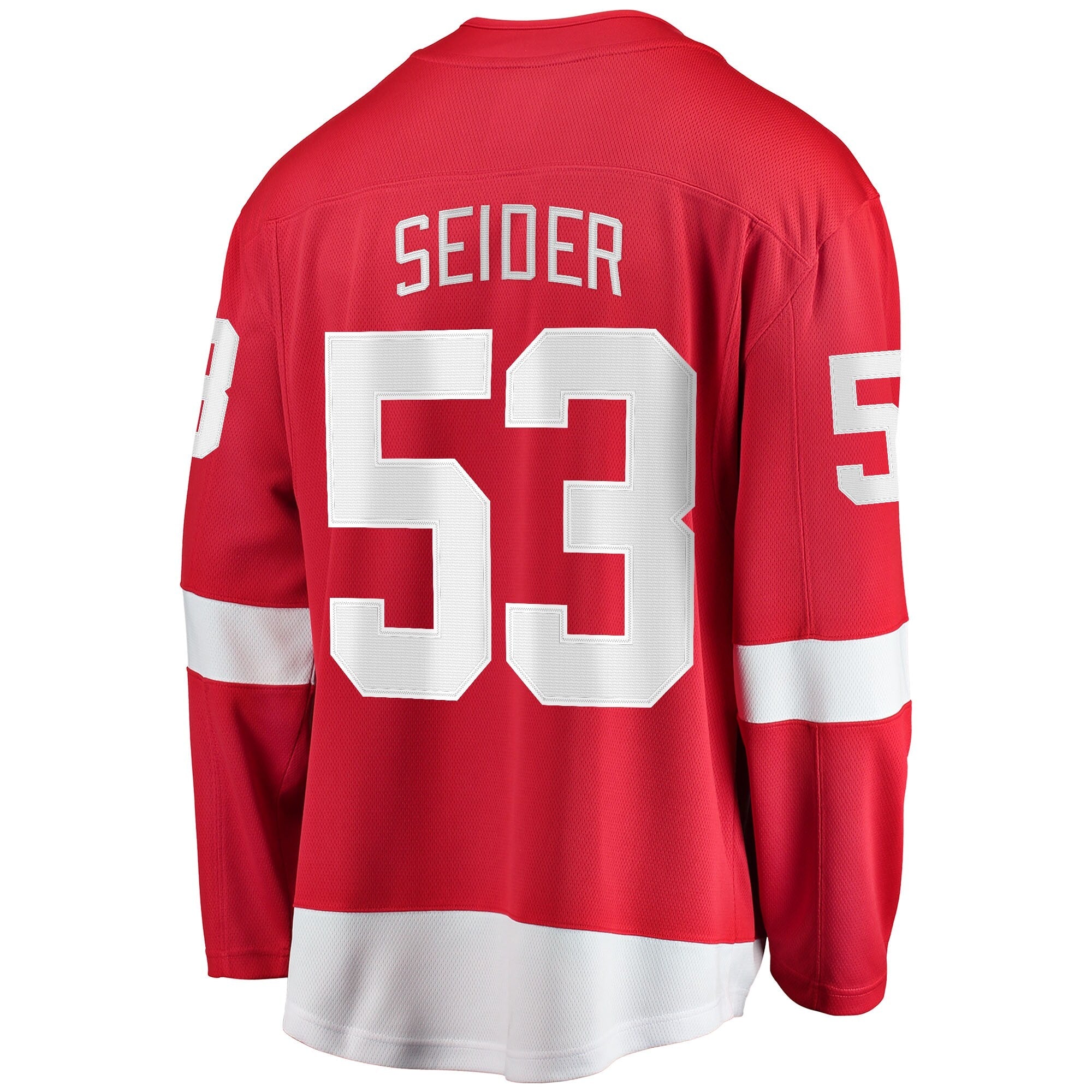 Detroit Red Wings Moritz Seider Fanatics Red Home Breakaway Player Jersey