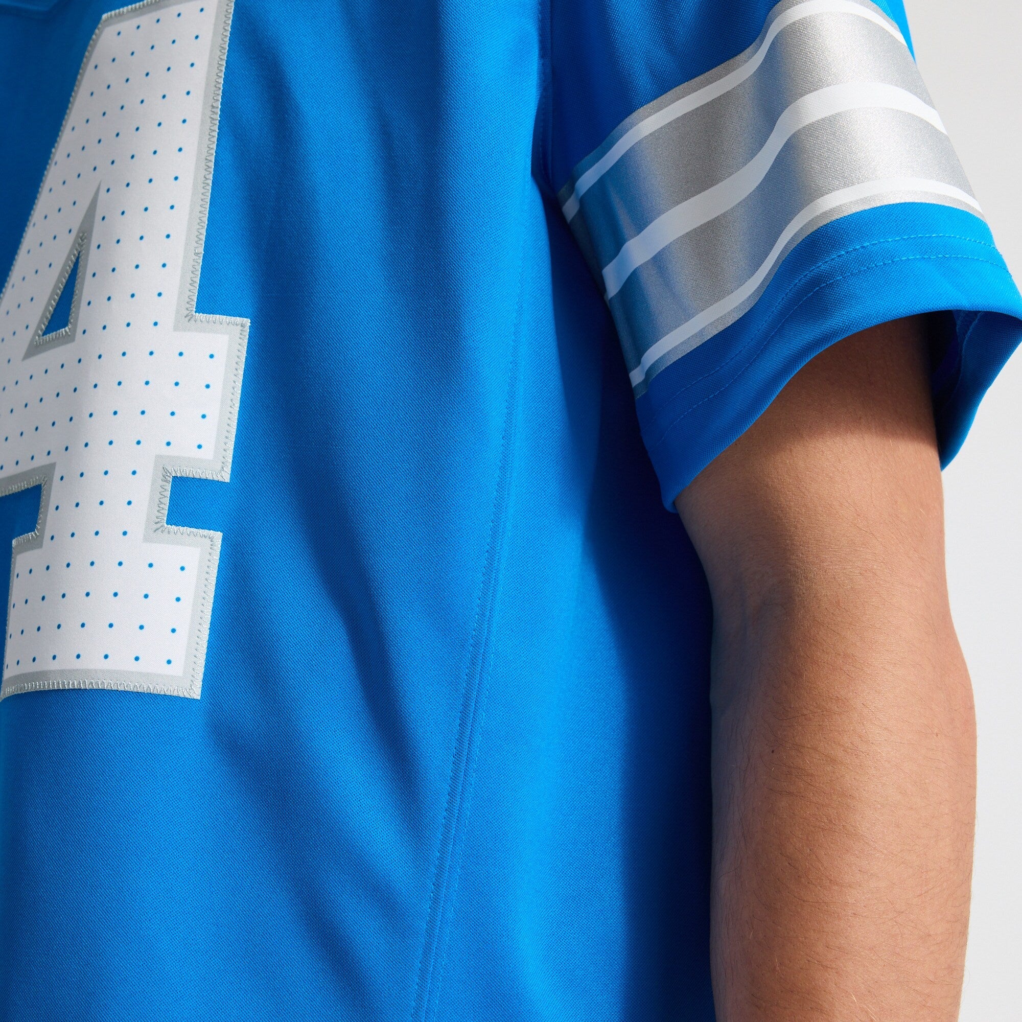 Detroit Lions Amon-Ra St. Brown Nike Blue Team Vapor F.U.S.E. Stitched Limited Jersey