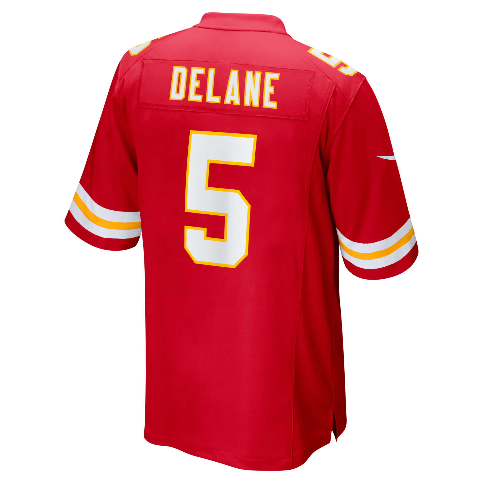 Kansas City Chiefs Nike Red 2026 NFL Draft First Round Pick No. 6 Team Game Jersey