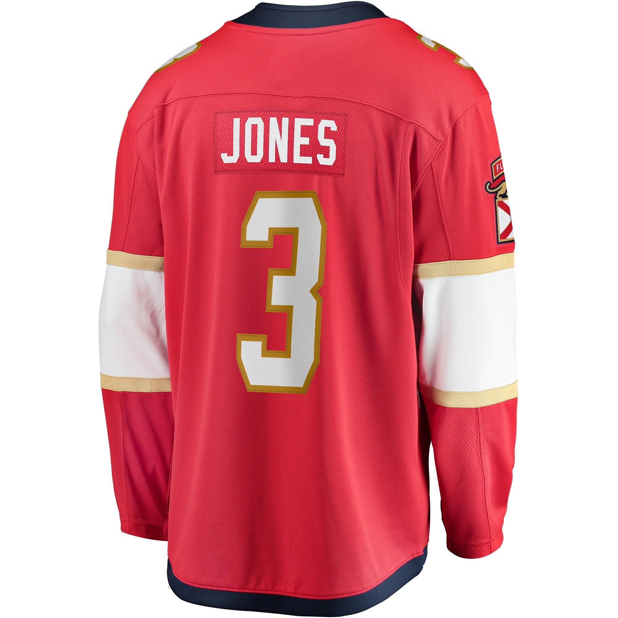Florida Panthers Seth Jones Fanatics Red Home Breakaway Jersey
