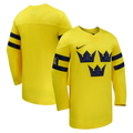 Sweden Hockey Nike Yellow 2026 Away Replica Jersey