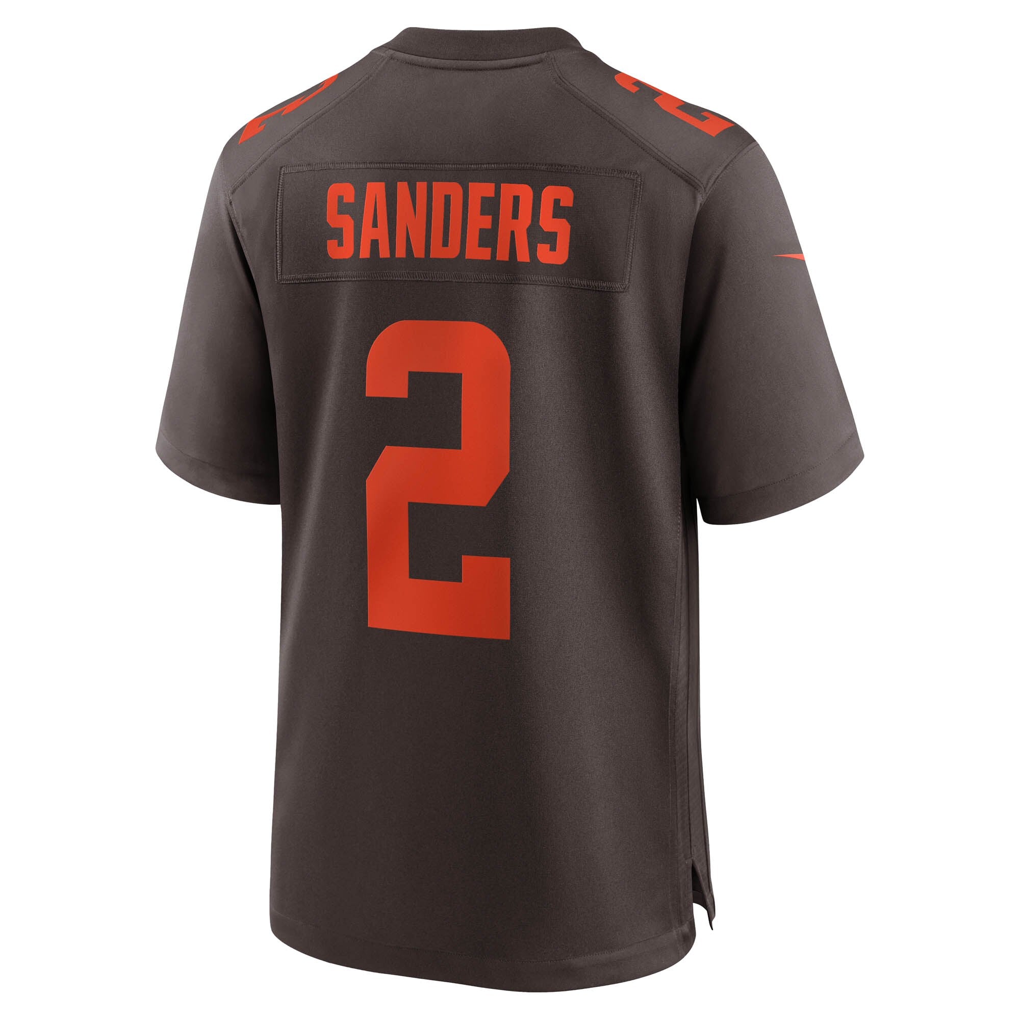 Cleveland Browns Shedeur Sanders Nike Brown Alternate Game Jersey