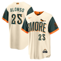 Baltimore Orioles Pete Alonso Nike Cream 2026 City Connect Stadium Jersey
