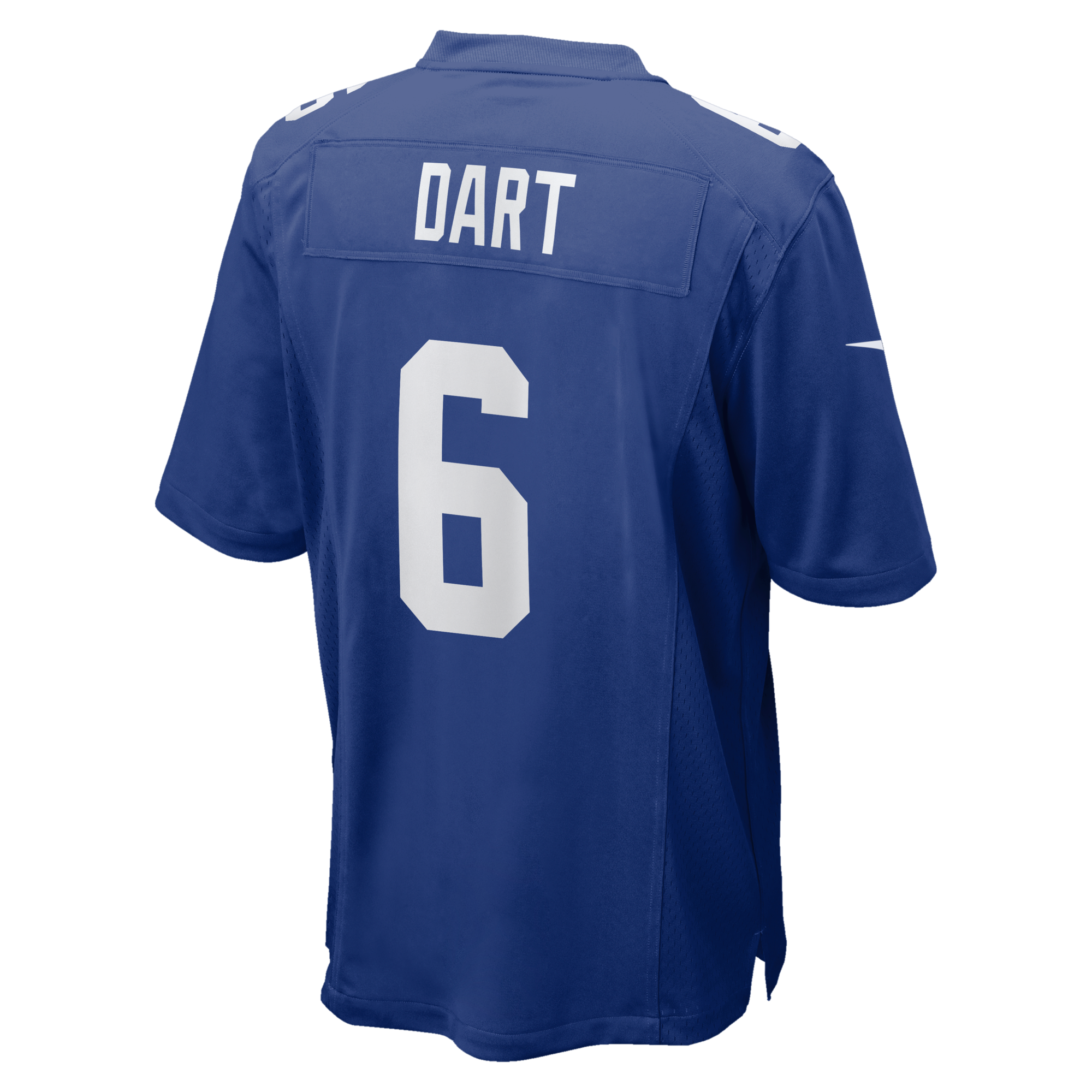 New York Giants Jaxson Dart Nike Royal Team Game Jersey