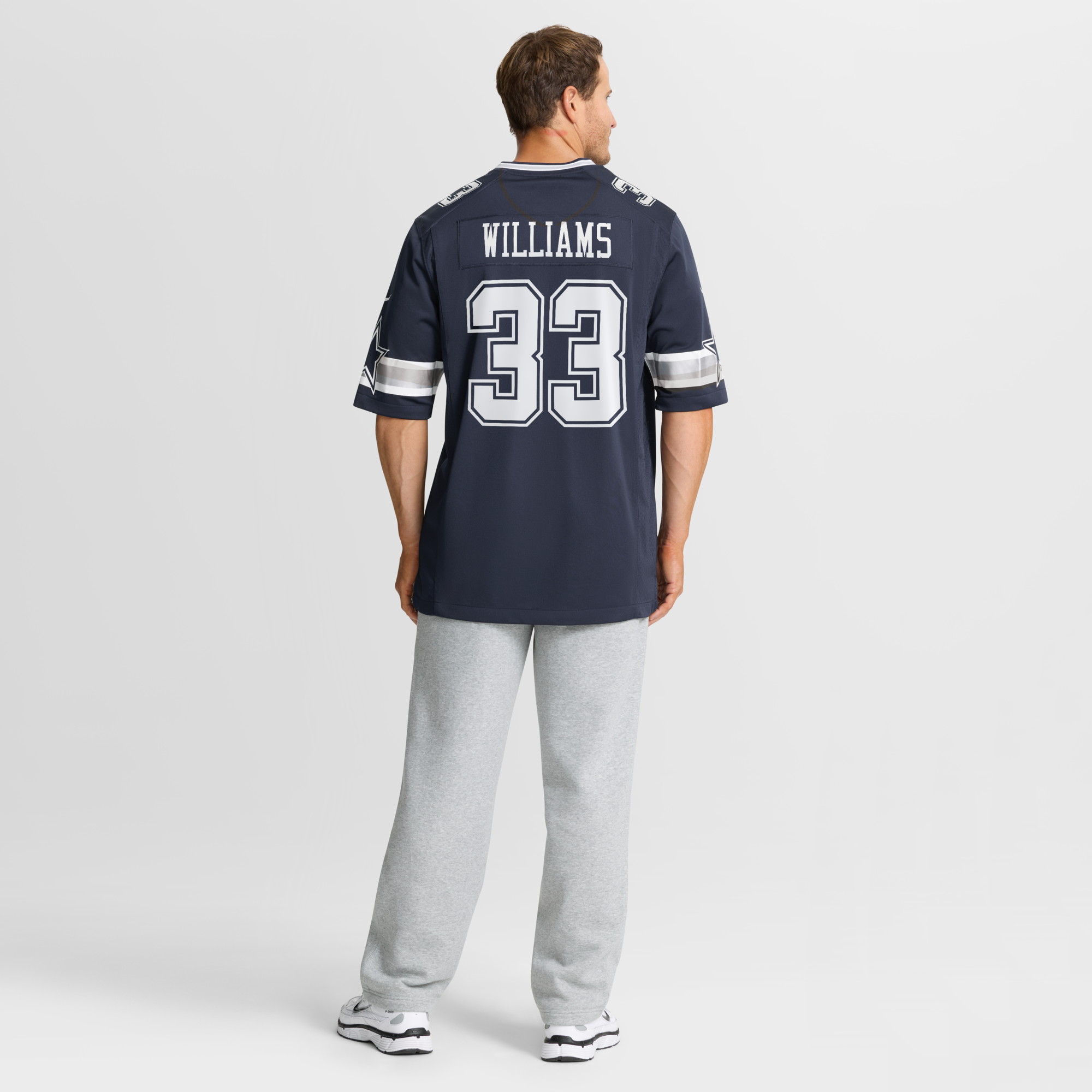 Dallas Cowboys Javonte Williams Nike Navy Team Game Jersey