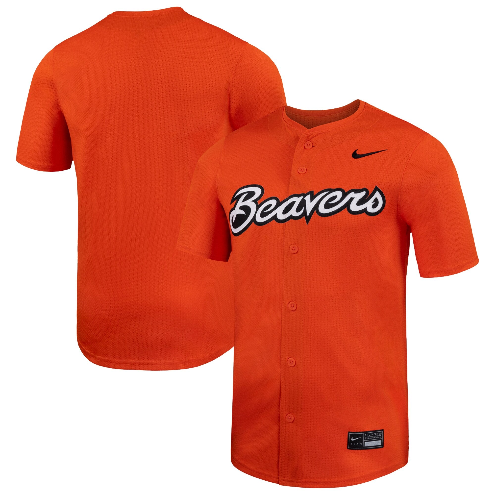 Nike Orange Oregon State Beavers Limited Baseball Jersey