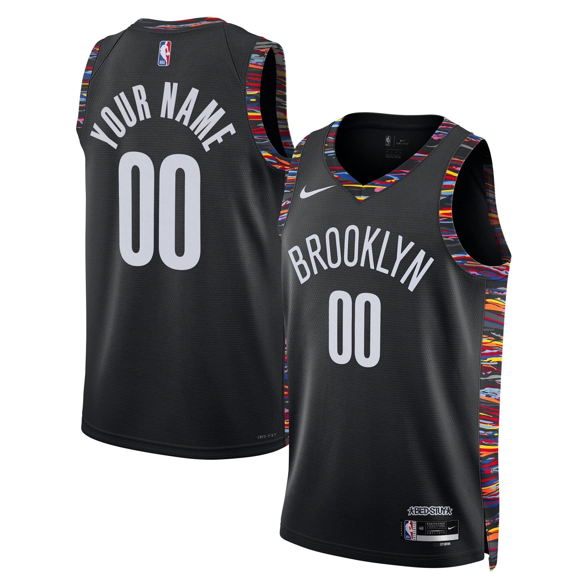 Nike Brooklyn Nets 2025/26 City Edition Swingman Jersey - Custom