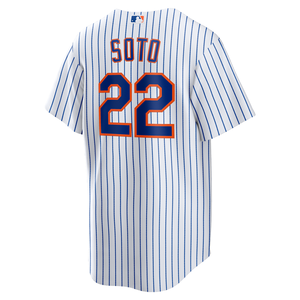 New York Mets Nike White Home Replica Player Jersey