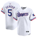 Texas Rangers Corey Seager Nike White Home Limited Player Jersey