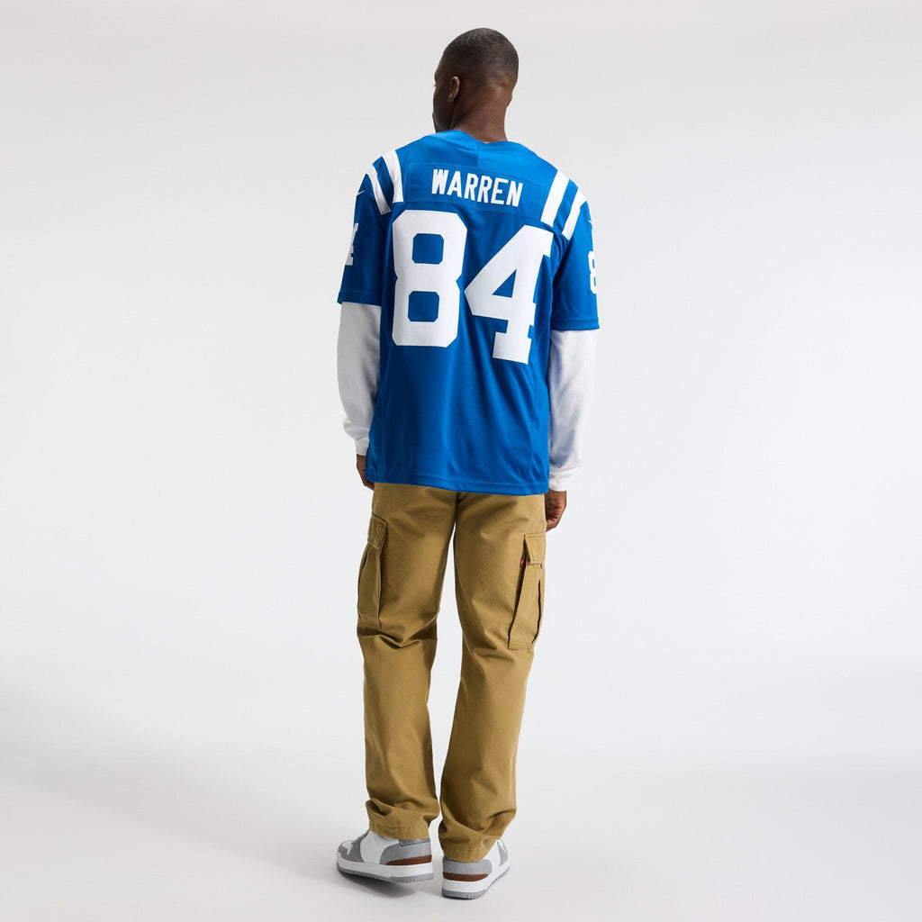 Indianapolis Colts Tyler Warren Nike Royal Team Vapor F.U.S.E. Stitched Limited Jersey