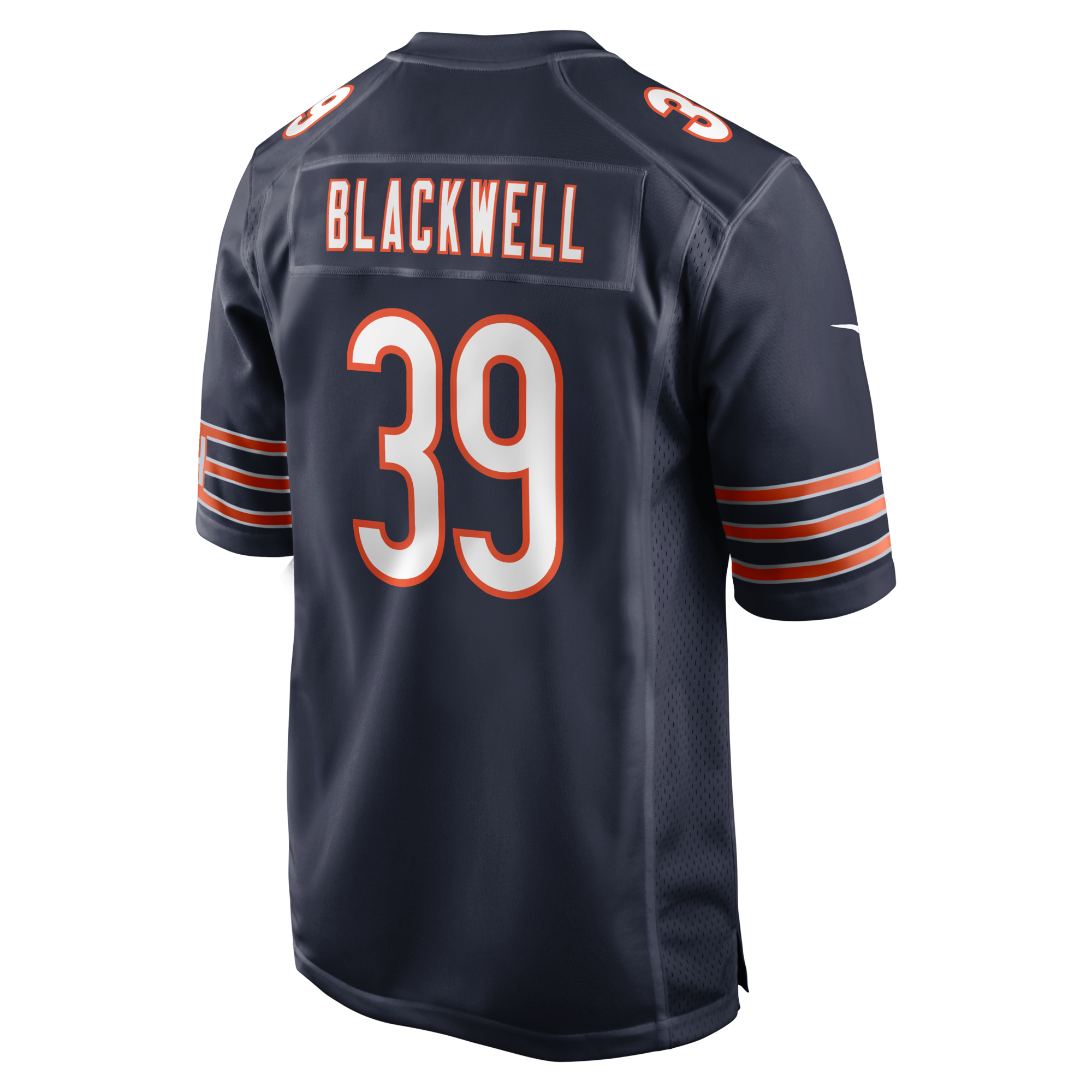 Chicago Bears Josh Blackwell Nike Navy Game Player Jersey