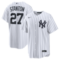 New York Yankees Giancarlo Stanton Nike White Home Replica Jersey