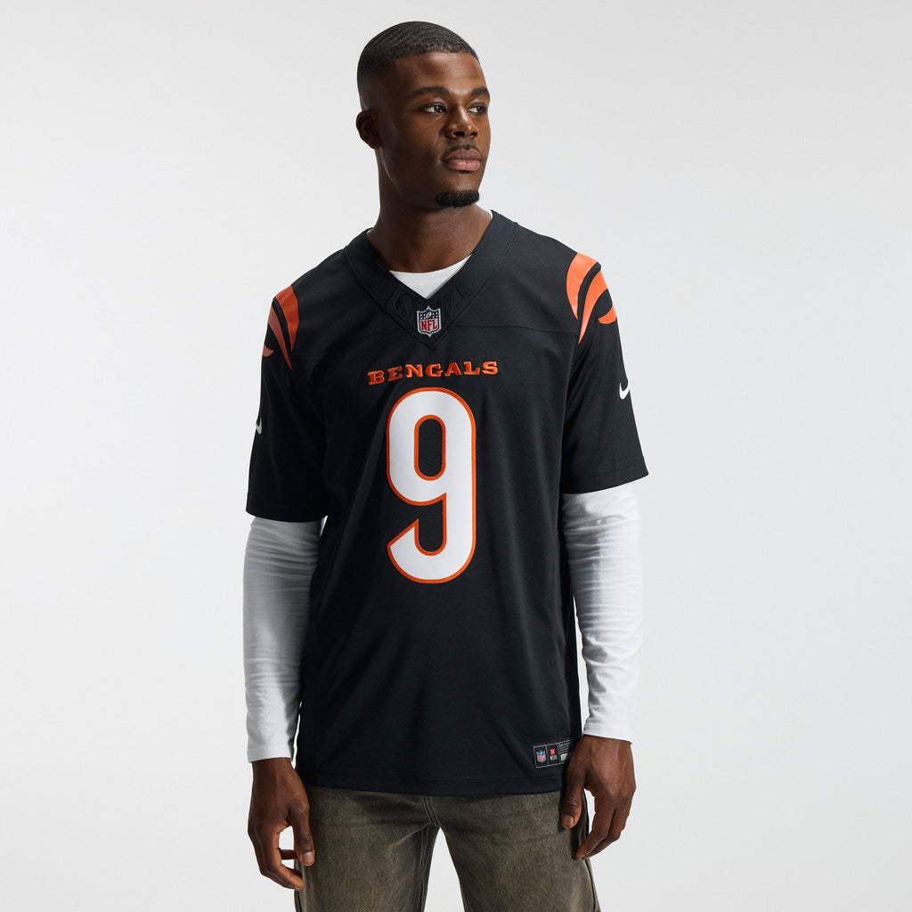 Cincinnati Bengals Joe Burrow Nike Black Team Vapor F.U.S.E. Stitched Limited Jersey