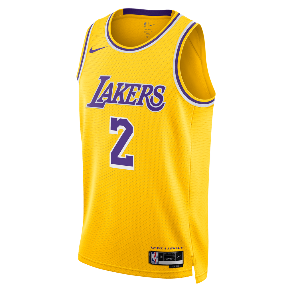 Los Angeles Lakers Nike Icon Edition Swingman Jersey - Gold - Jarred Vanderbilt