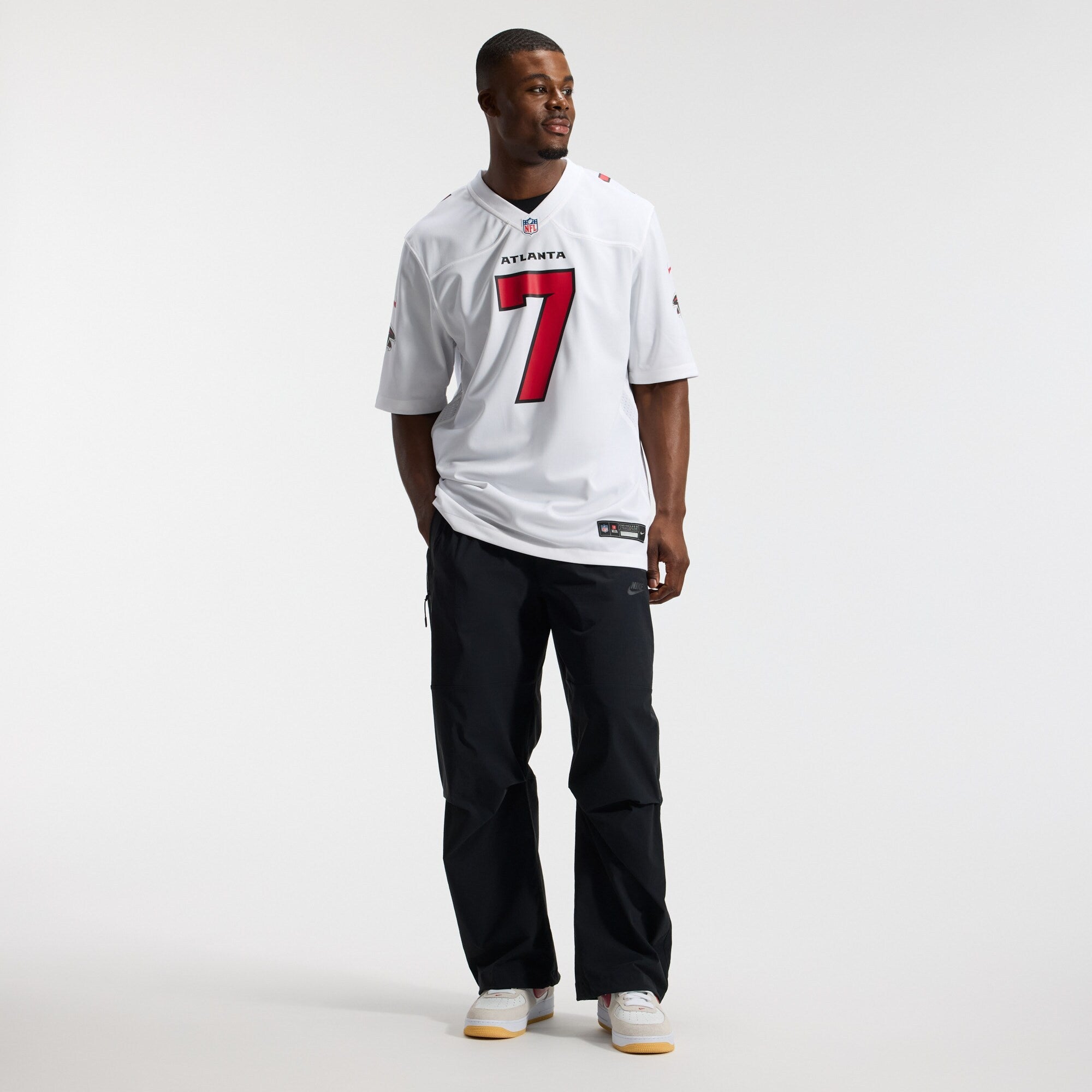 Atlanta Falcons Bijan Robinson Nike White Game Jersey