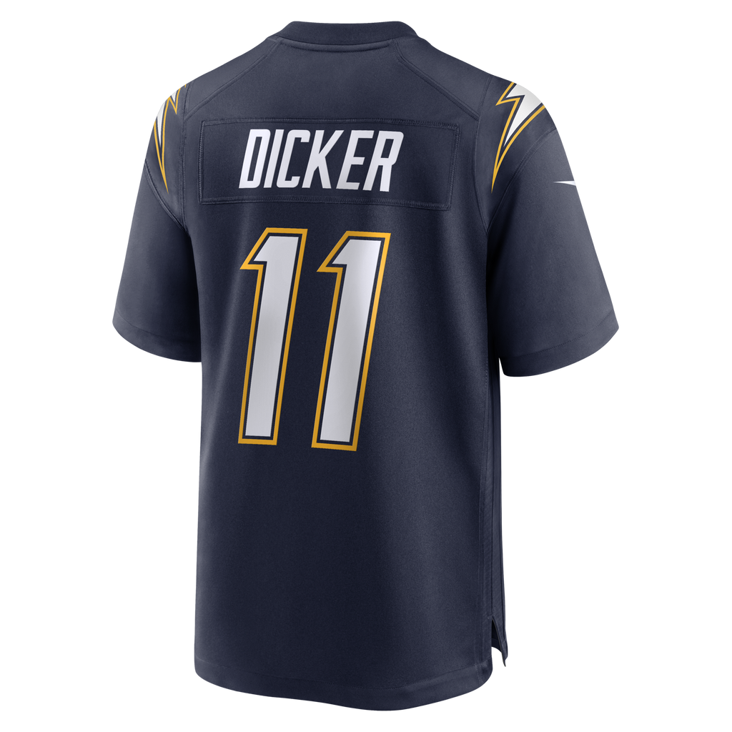Los Angeles Chargers Cameron Dicker Nike Navy Alternate Game Jersey