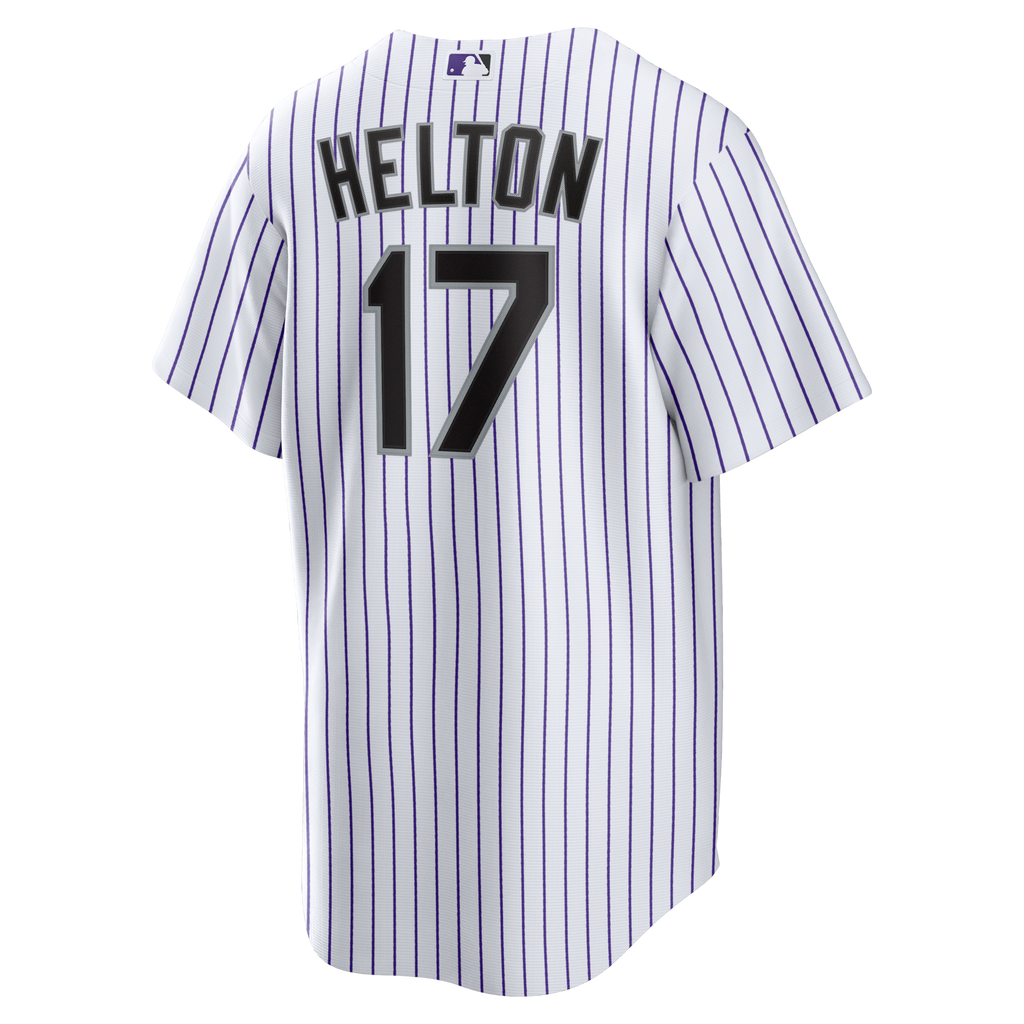 Colorado Rockies Todd Helton Nike White Home Retired Player Replica Jersey