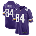 Minnesota Vikings Randy Moss Nike Purple Game Retired Player Jersey