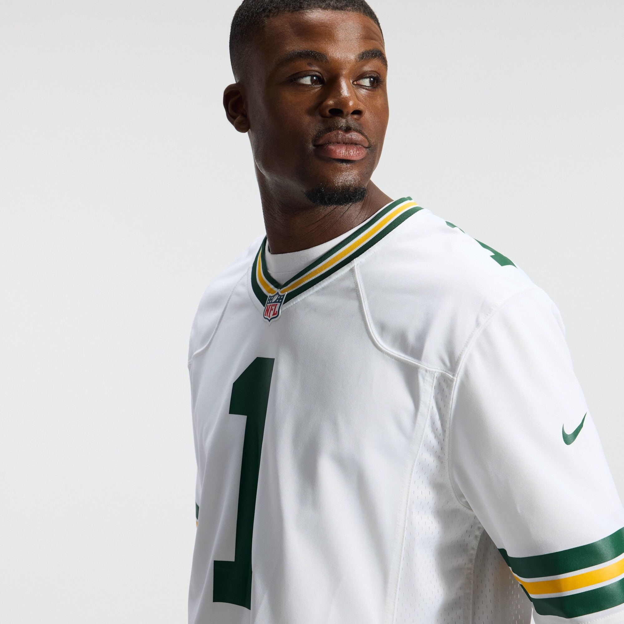 Green Bay Packers Micah Parsons Nike White Game Player Jersey