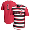 GameDay Greats #1 Red Georgia Bulldogs Lightweight Soccer Fashion Jersey