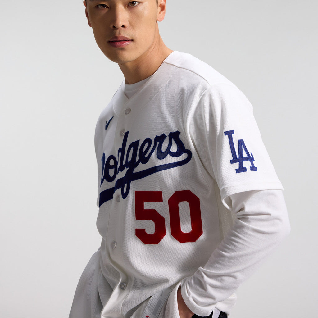 Los Angeles Dodgers Mookie Betts Nike White Home Authentic Jersey