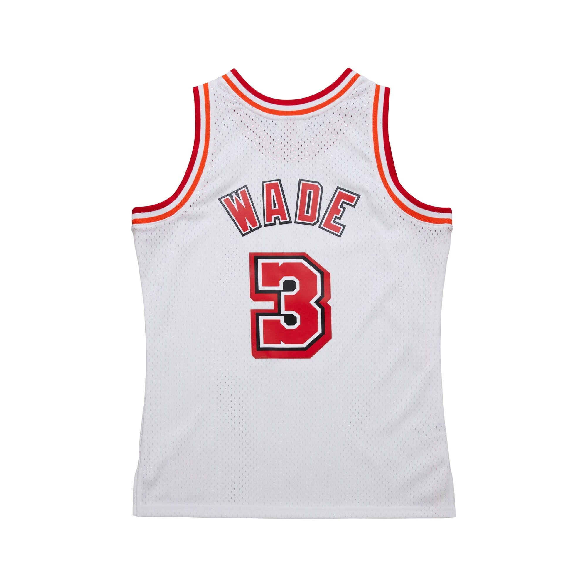 Miami Heat Mitchell & Ness Dwyane Wade White Swingman Jersey 07-08