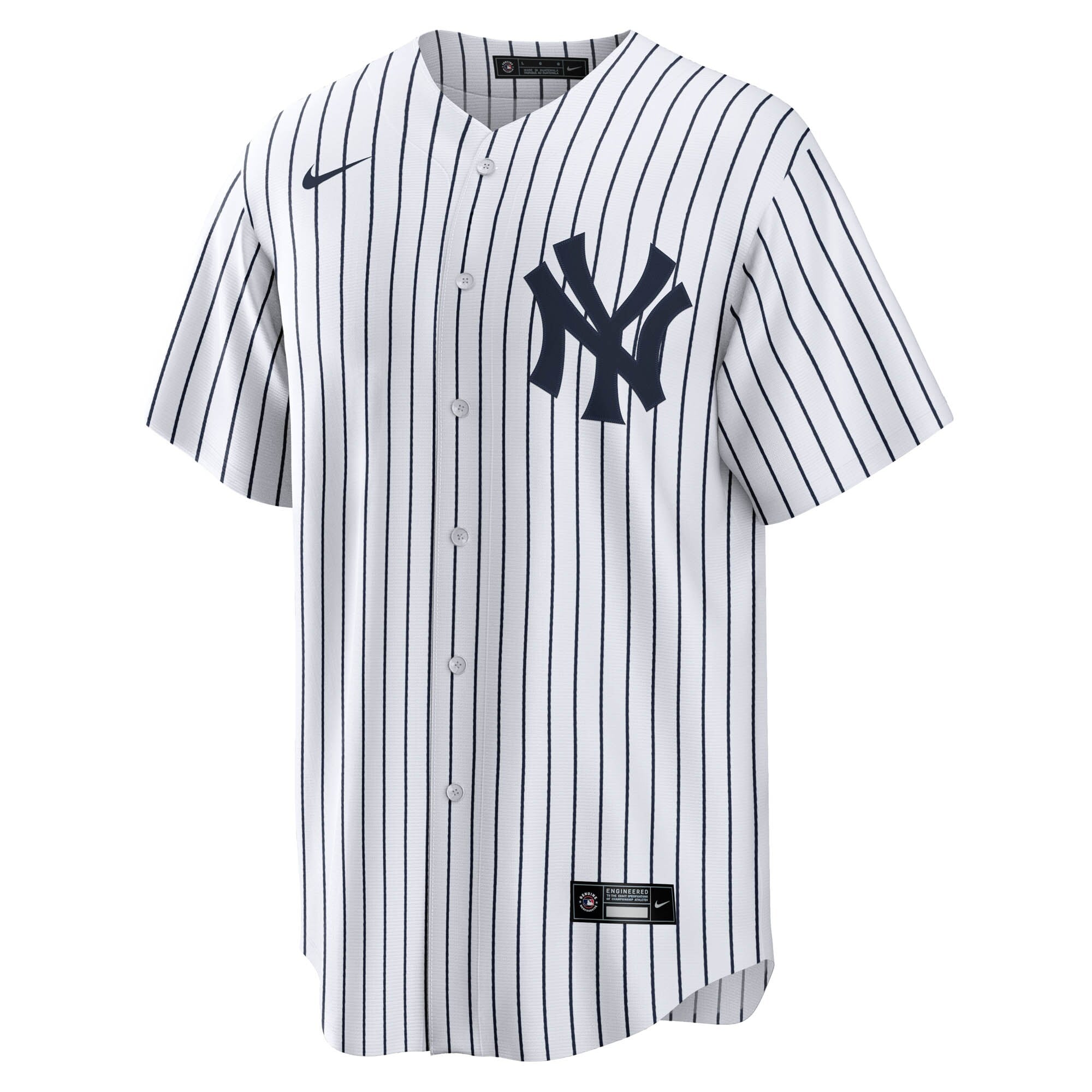 New York Yankees Ben Rice Nike White Home Replica Jersey