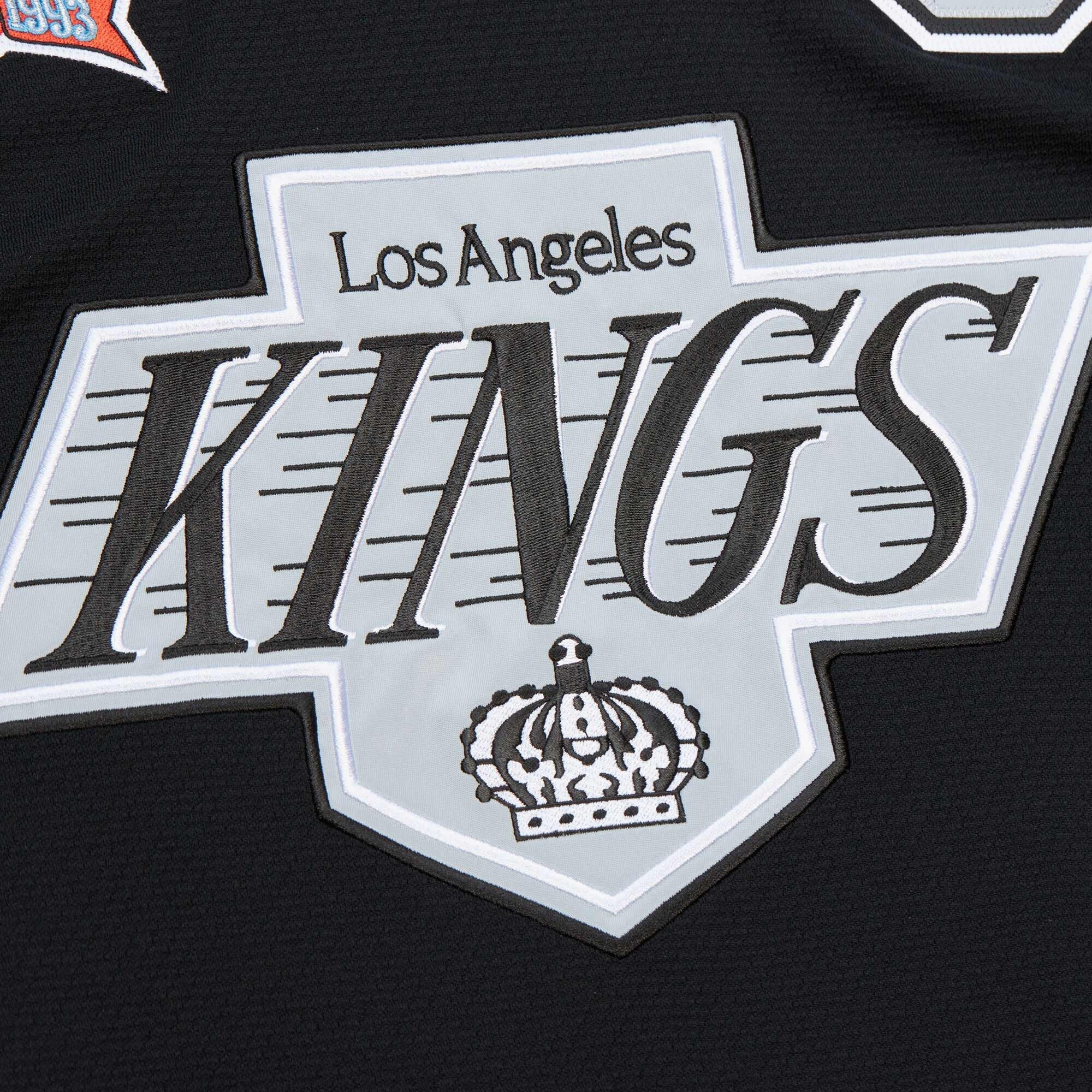 Los Angeles Kings Wayne Gretzky Black 1992-93 Power Play Jersey
