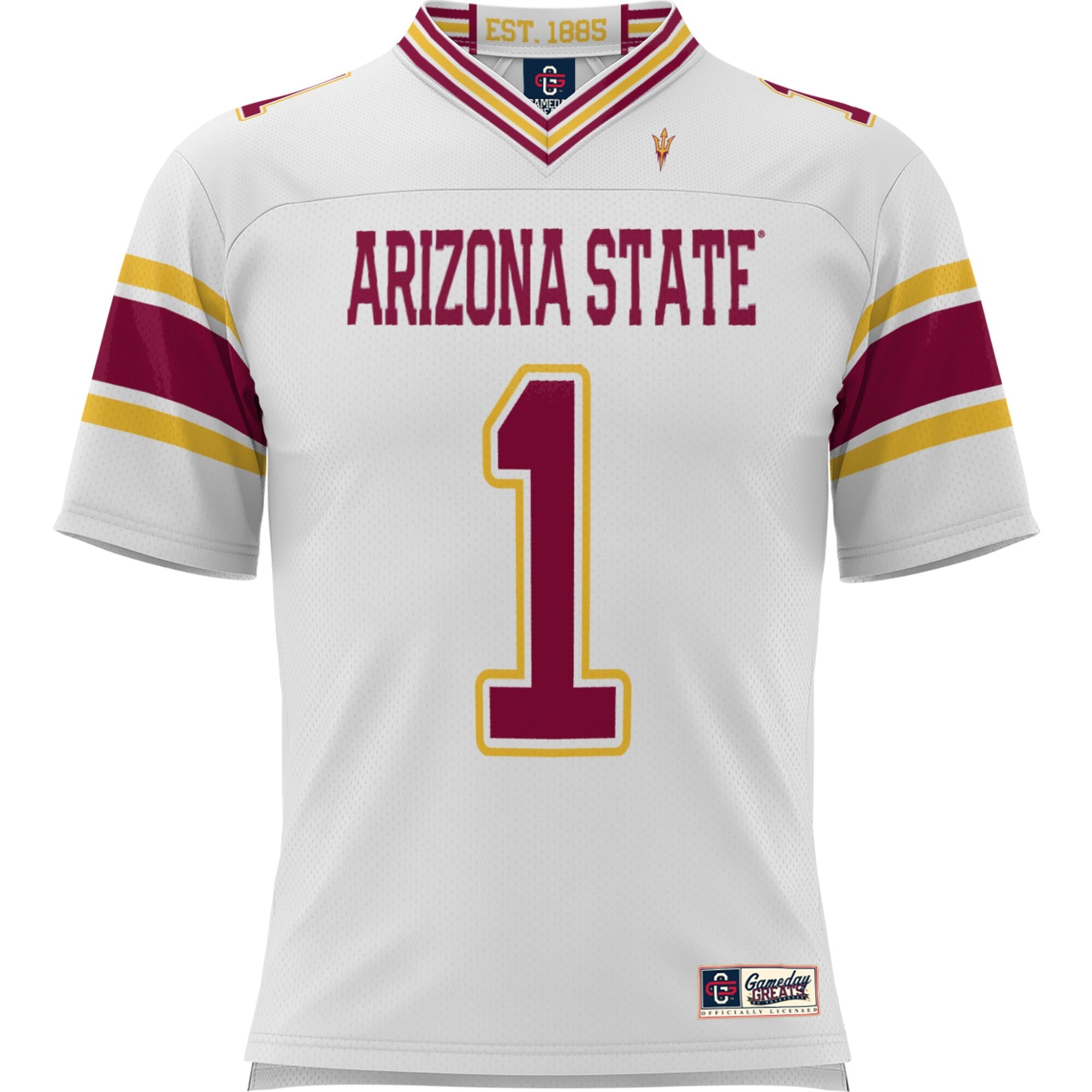 GameDay Greats #1 White Arizona State Sun Devils Football Jersey