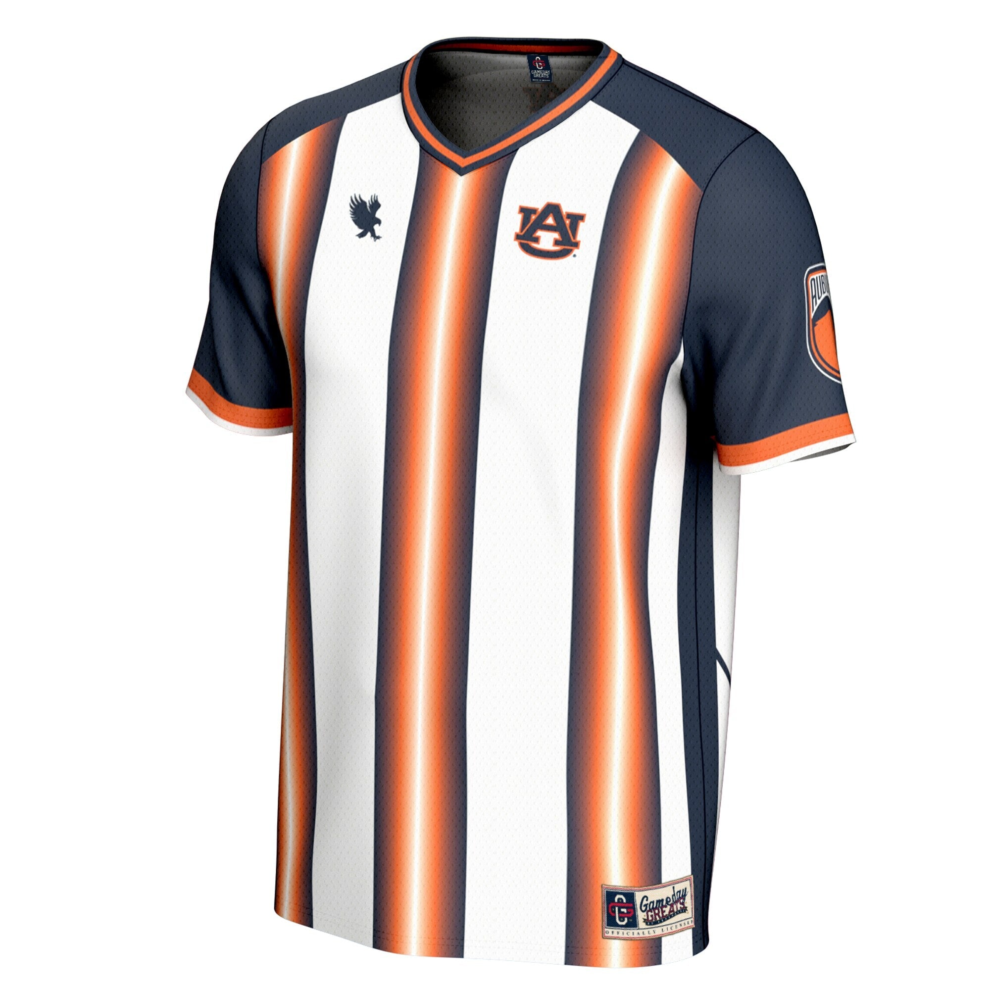 GameDay Greats White Auburn Tigers War Eagle Commemorative Fashion Soccer Jersey